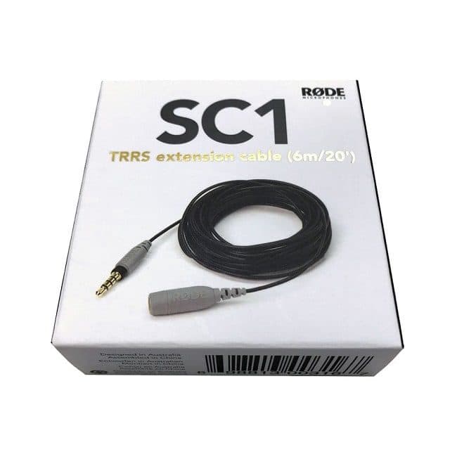 کابل افزایش طول رُد Rode SC1 6m TRRS — تصویر ۲