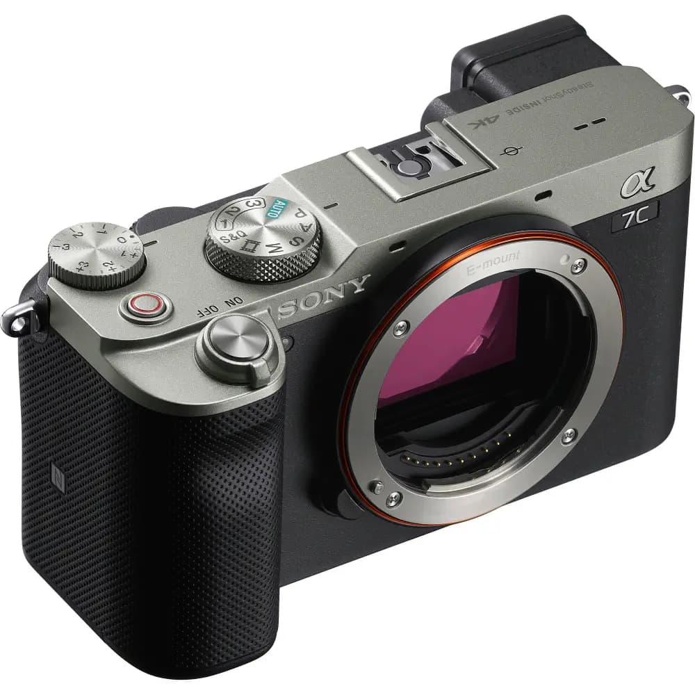 دوربین بدون آینه سونی Sony Alpha a7C فقط بدنه نقره ای — تصویر ۳
