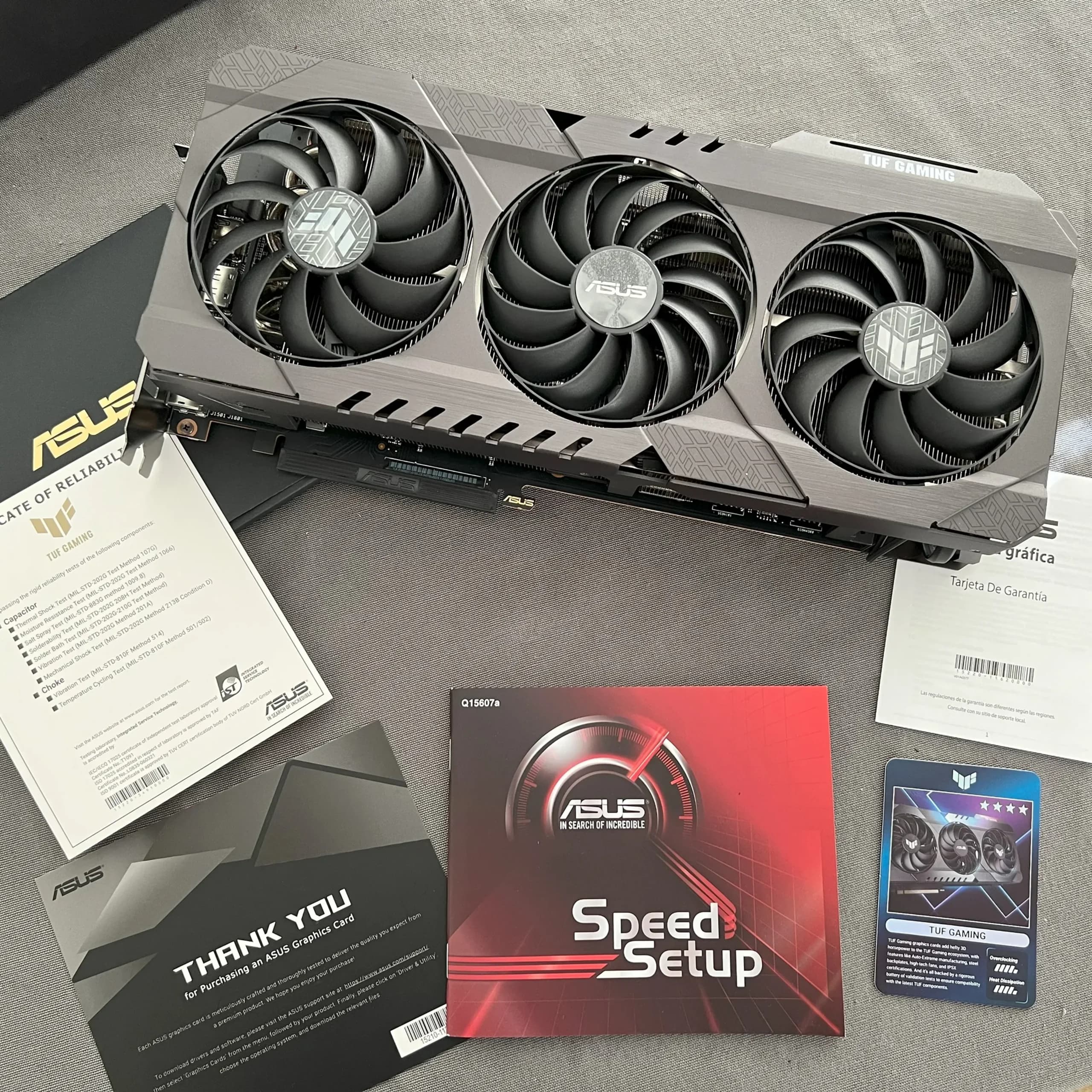 کارت گرافیک استوک ایسوس Asus RX 6900 XT TUF 16GB — تصویر ۲