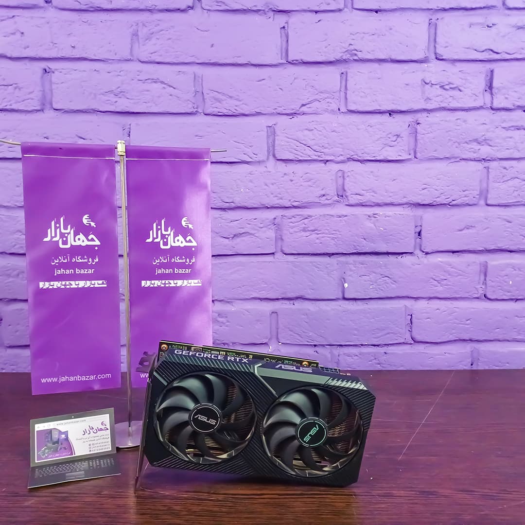 کارت گرافیک استوک ایسوس Asus RTX 3060 Dual OC 12GB — تصویر ۲