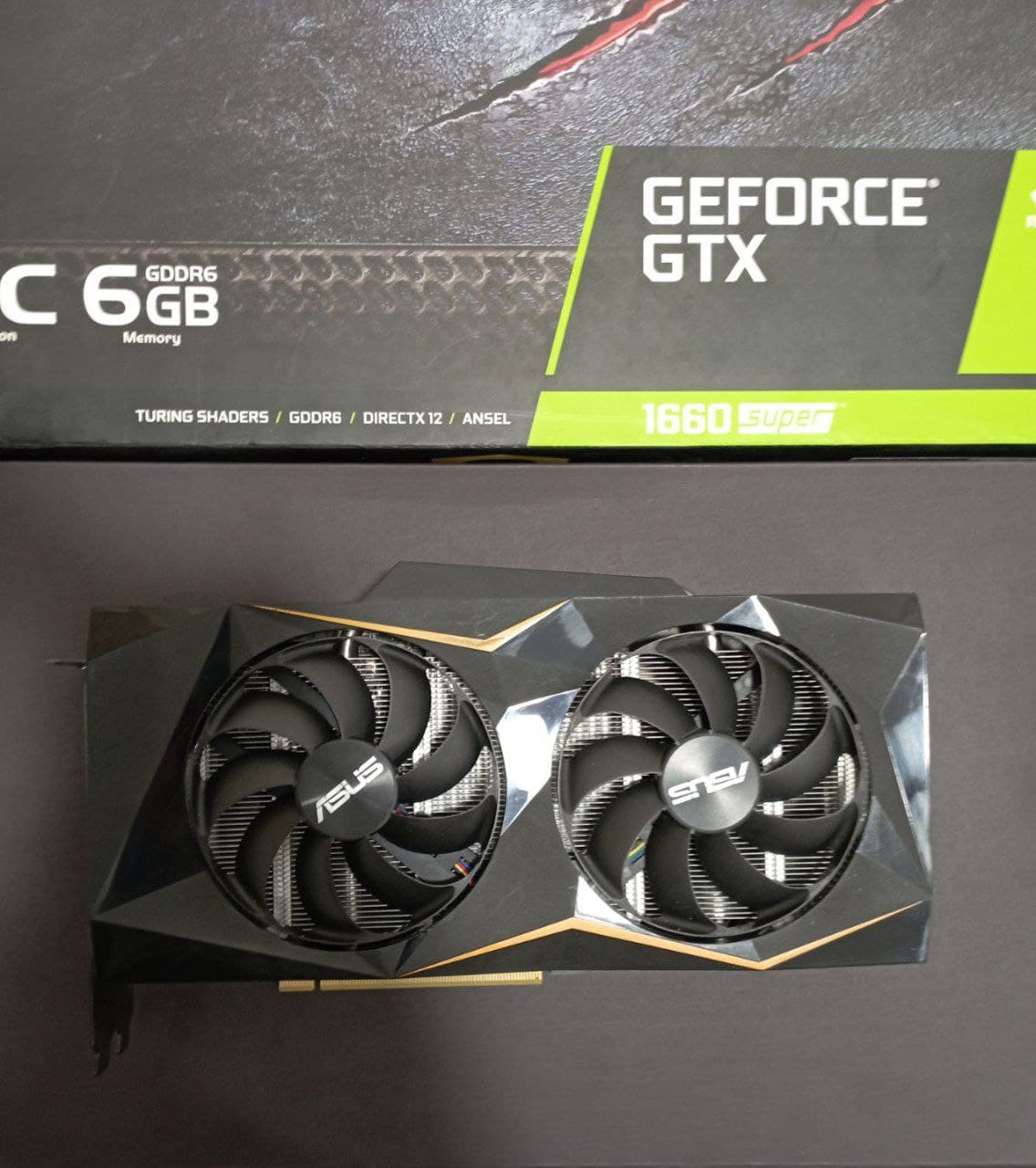 کارت گرافیک استوک ایسوس Asus GTX 1660 SUPER 6GB — تصویر ۳