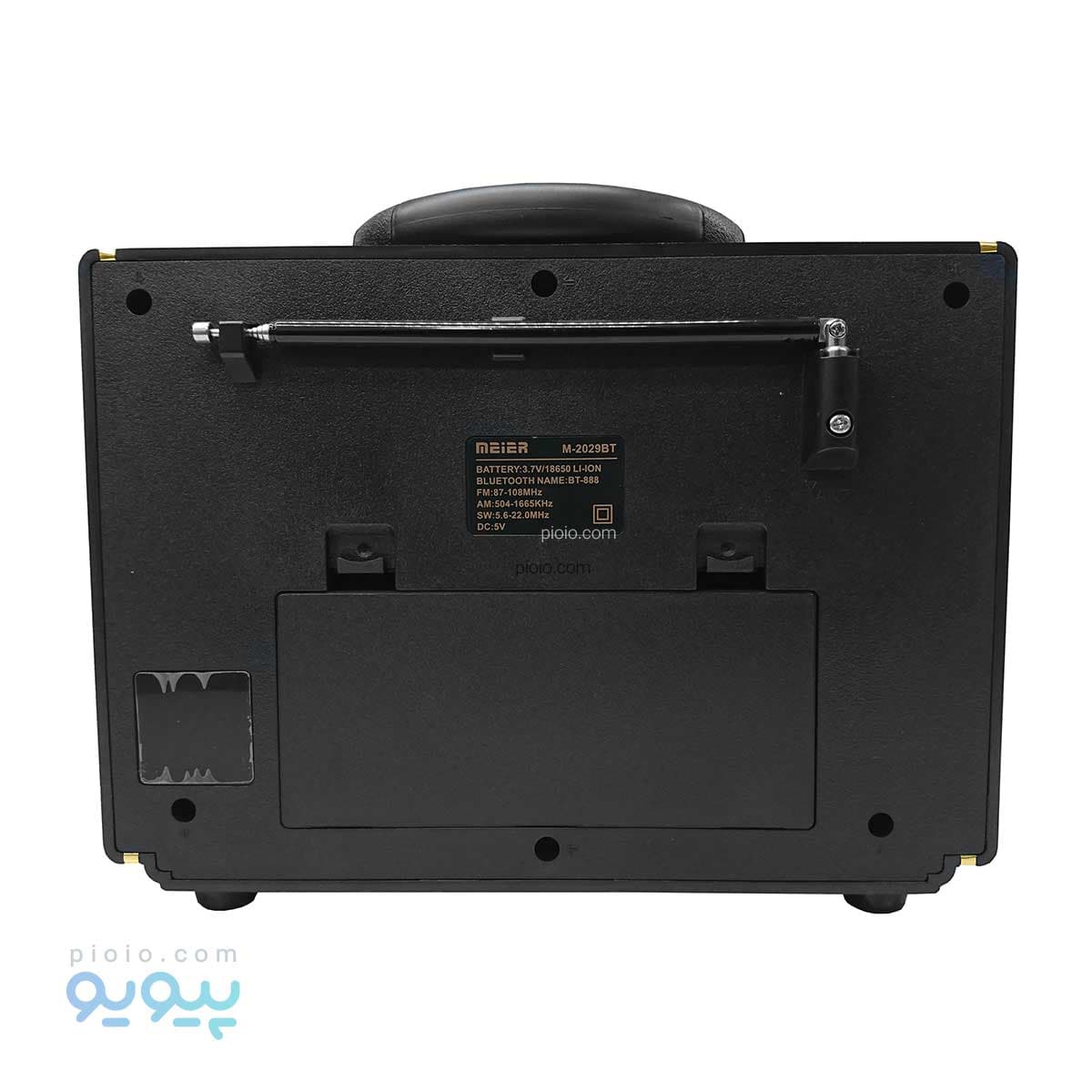 اسپیکر طرح رادیو MEIER دسته دار آیتم M-2029BT — تصویر ۲