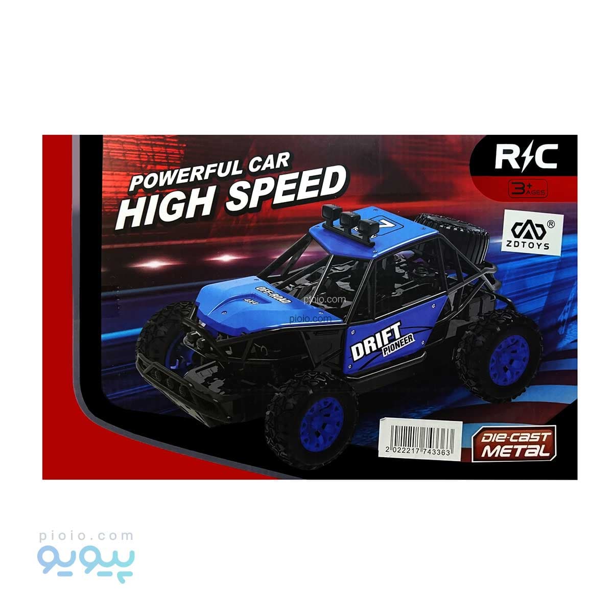 ماشین کنترلی آفرودی HIGH SPEED آیتم 599A — تصویر ۳