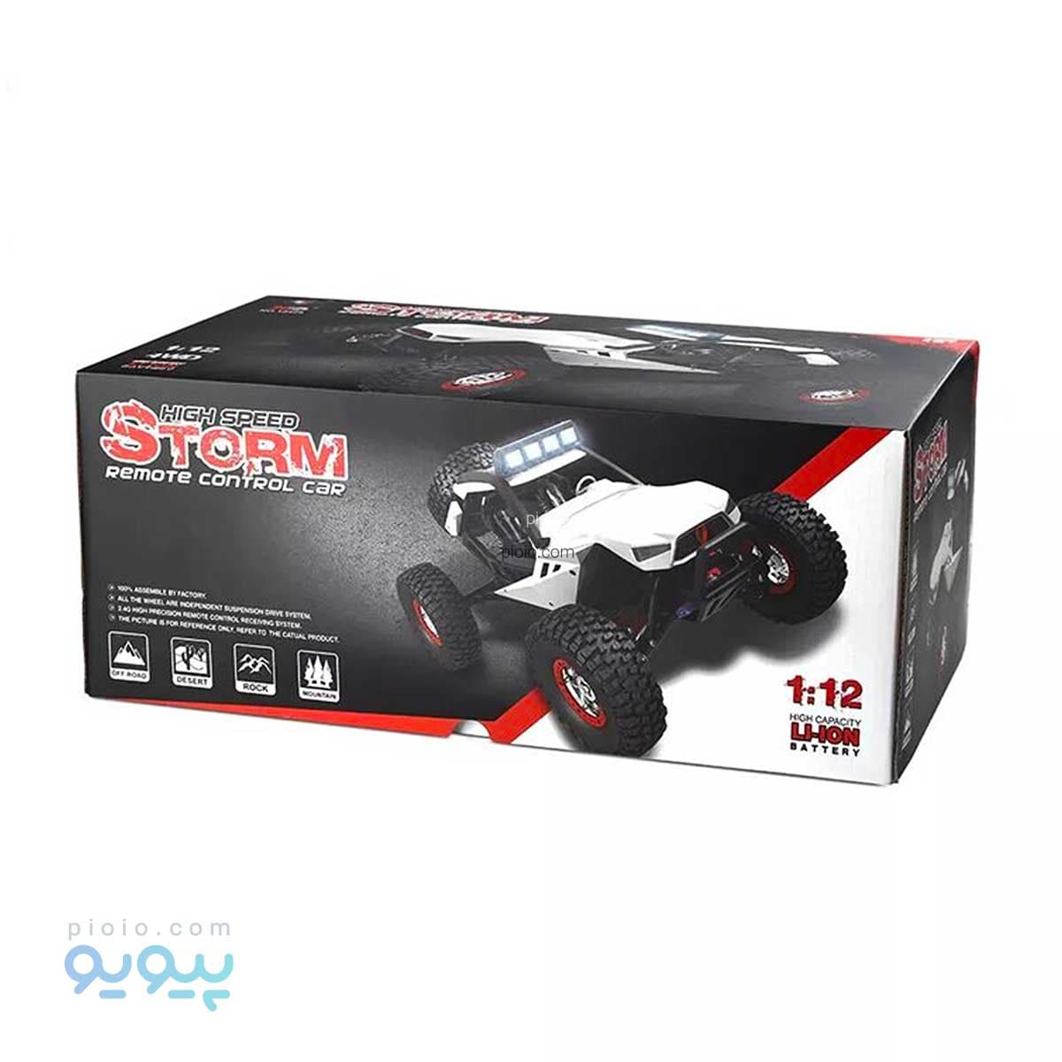 ماشین کنترلی آفرود کد 12429 با قابلیت شارژ — تصویر ۸