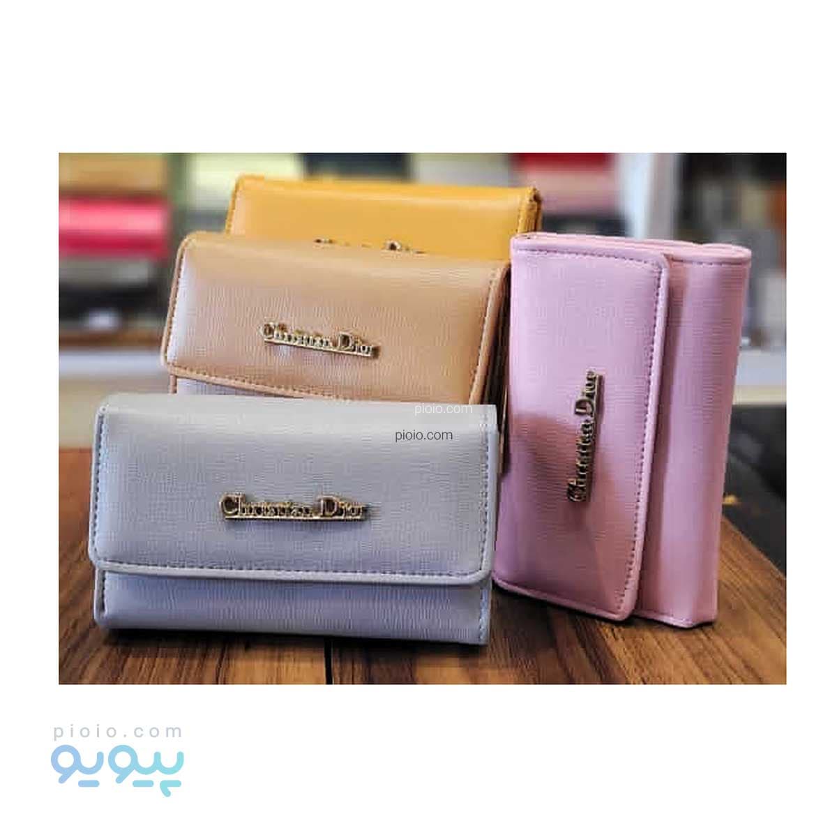 کیف پول زنانه ساده طرح برند Christian Dior
