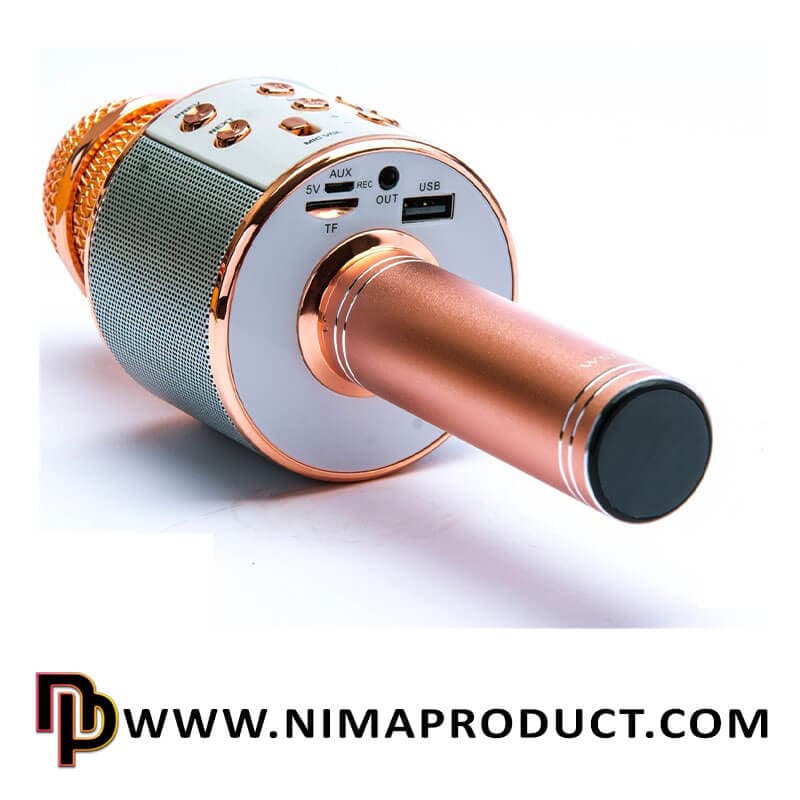 میکروفن اسپیکر Wster مدل WS-858 — تصویر ۳