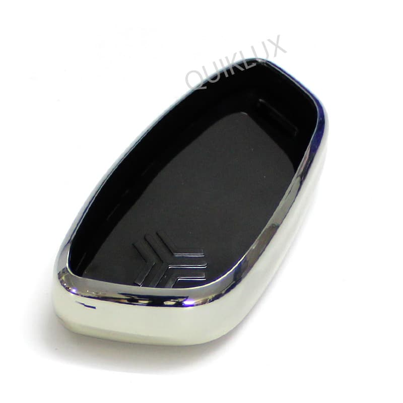 کاور سوییچ TPU طرح کربن شاهین ریموت کیلس لاکچری MP – رنگ نقره ای — تصویر ۳