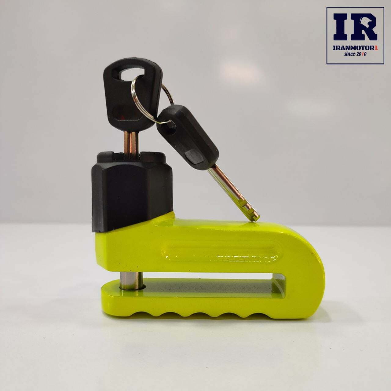 قفل دیسک ضدبرش موتور سیکلت moto lock زرد