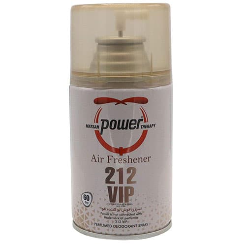 اسپری خوشبو کننده هوا power – رایحه VIP 212