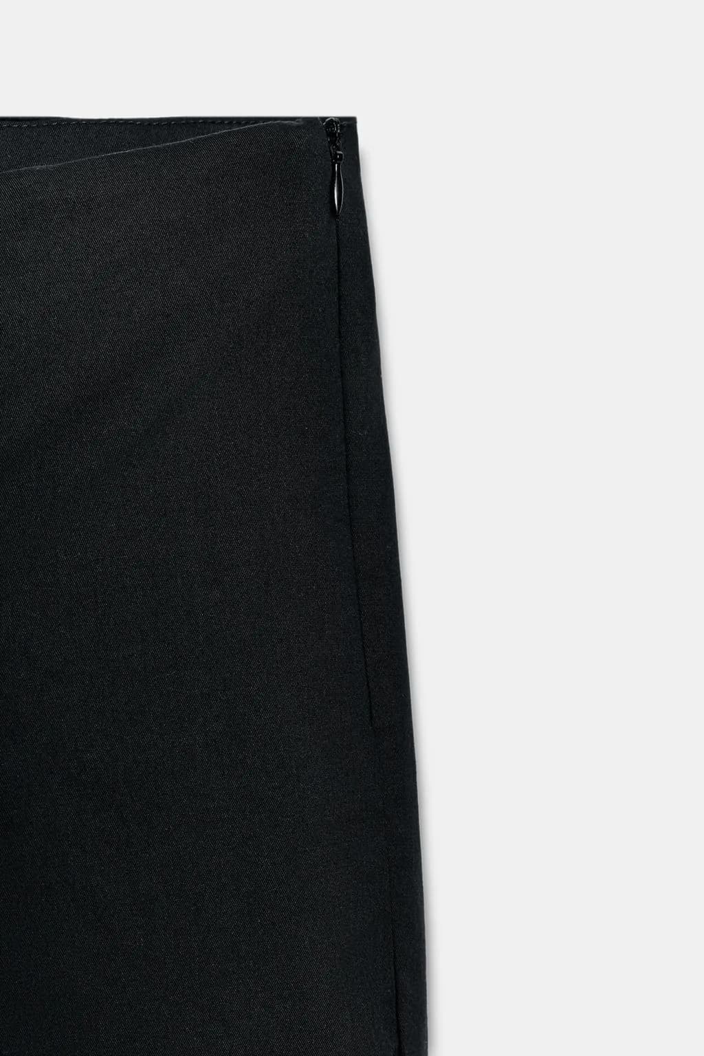 شلوارک کاپری زنانه Zara طرح پلنگی — تصویر ۸