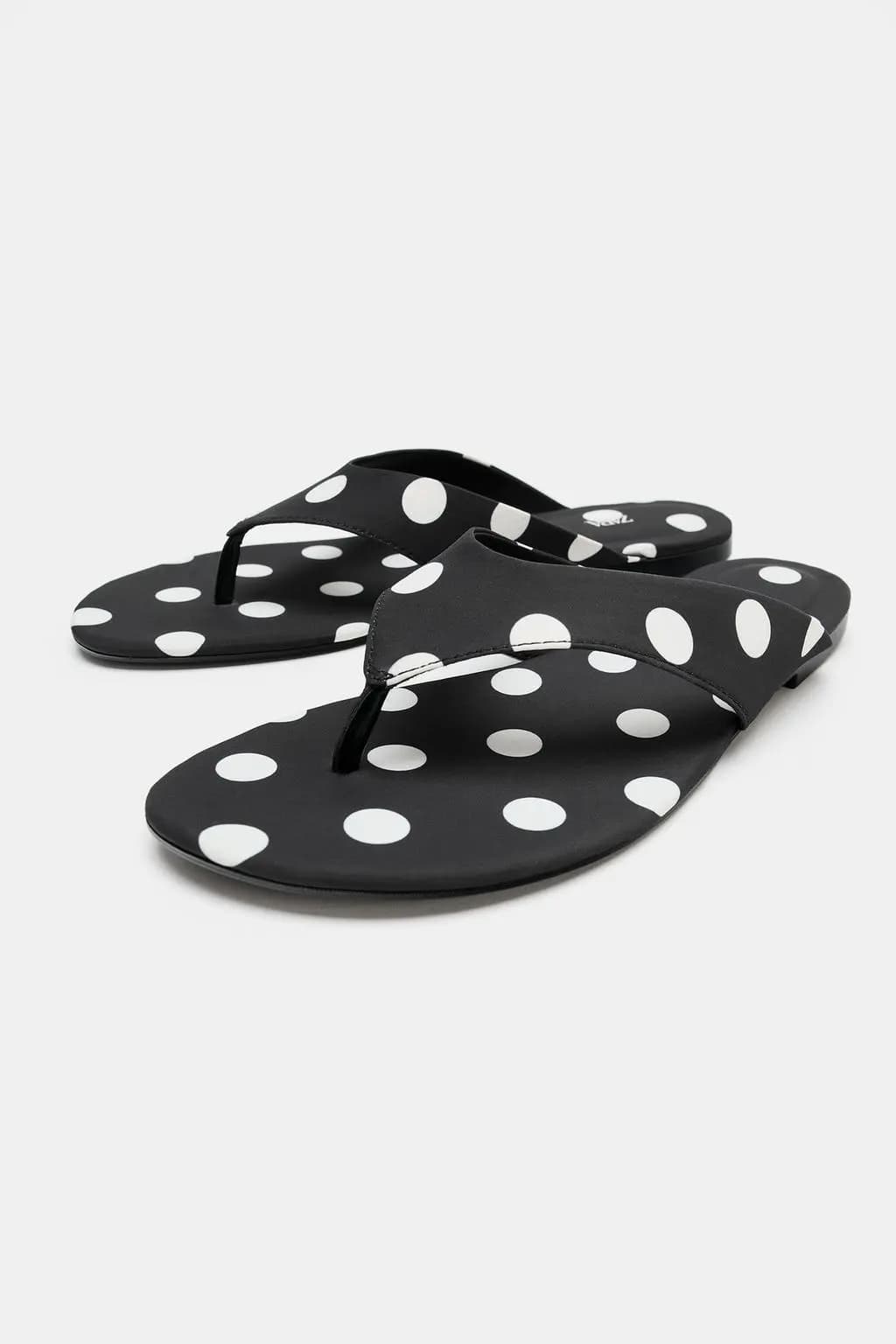صندل تخت زنانه Zara مشکی — تصویر ۴