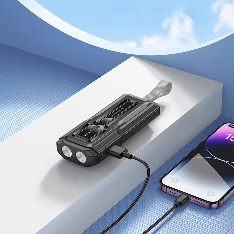 پاوربانک بروفون مدل BJ 54 PD 20W + 22.5W ظرفیت 10000 میلی آمپر — تصویر ۶