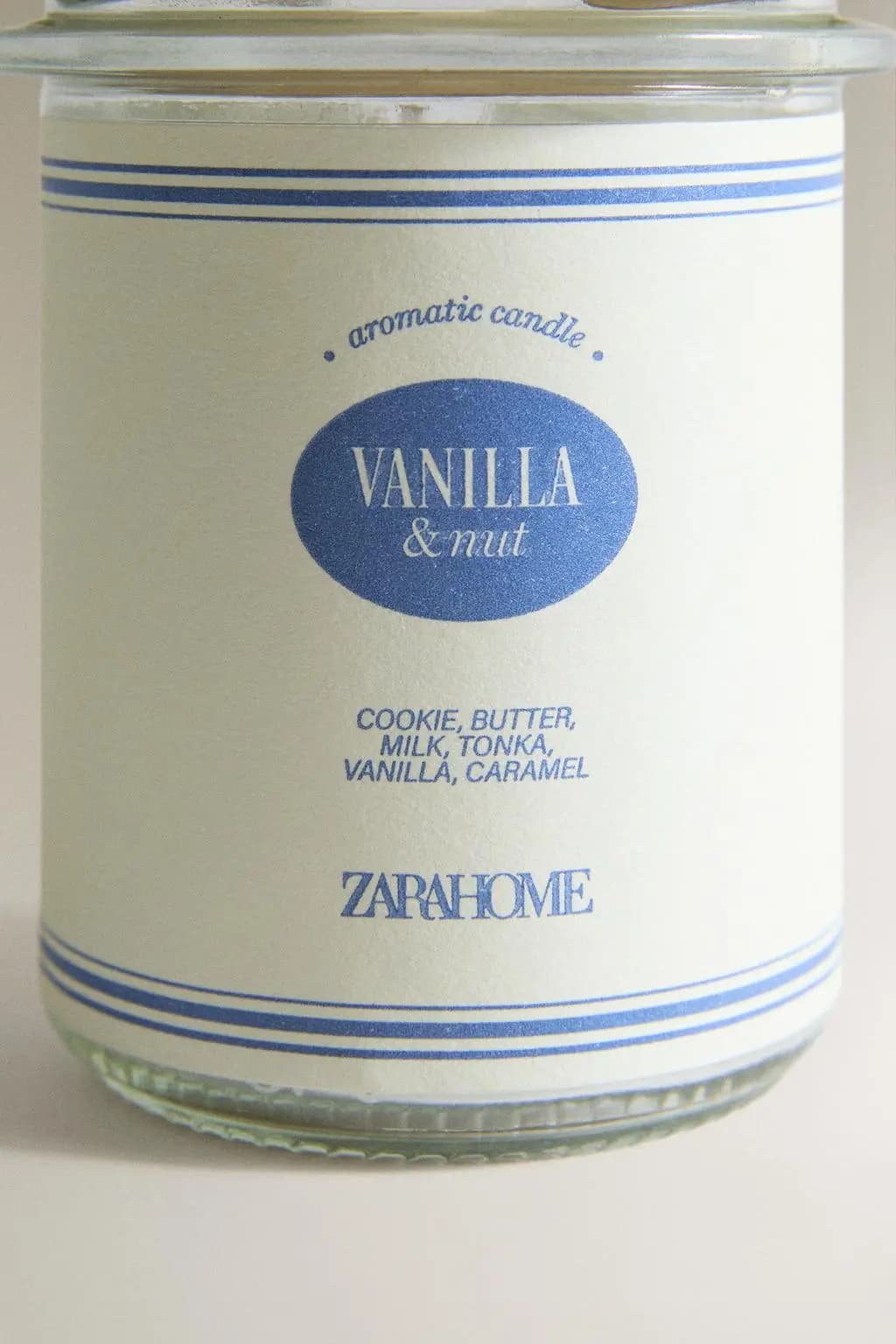شمع معطر Zara وانیل و نات — تصویر ۳