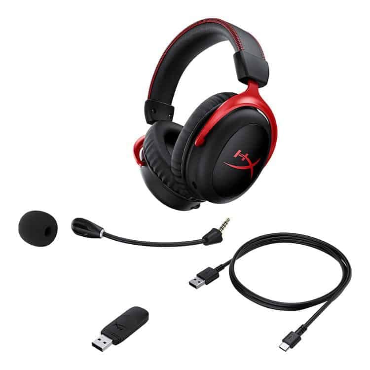 هدست بی سیم HyperX Cloud 2 – قرمز — تصویر ۶