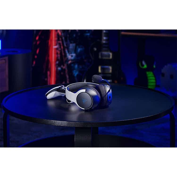هدست بی ‌سیم Razer Kaira مخصوص پلی استیشن – سفید/مشکی — تصویر ۸