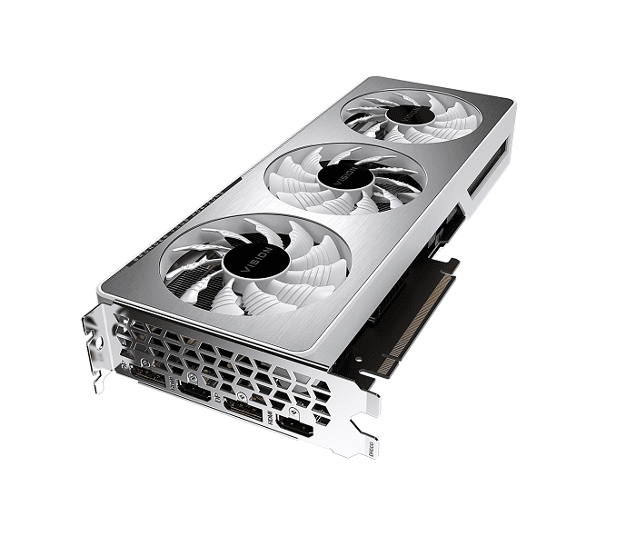 کارت گرافیک استوک گیگابایت GeForce RTX 3070 VISION OC ظرفیت 8 گیگابایت — تصویر ۳