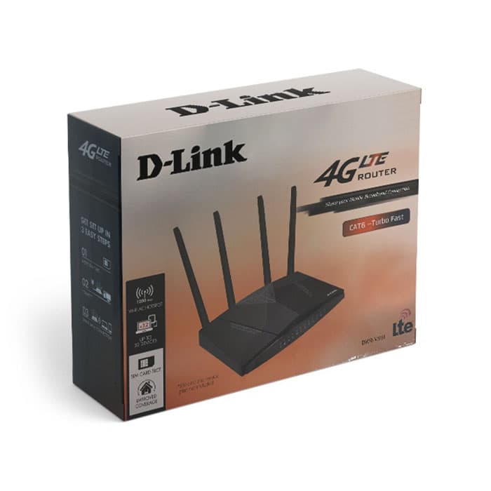مودم روتر 4G+ LTE بی سیم و دوباند AC1200 دی لینک مدل DWR-M961 — تصویر ۳