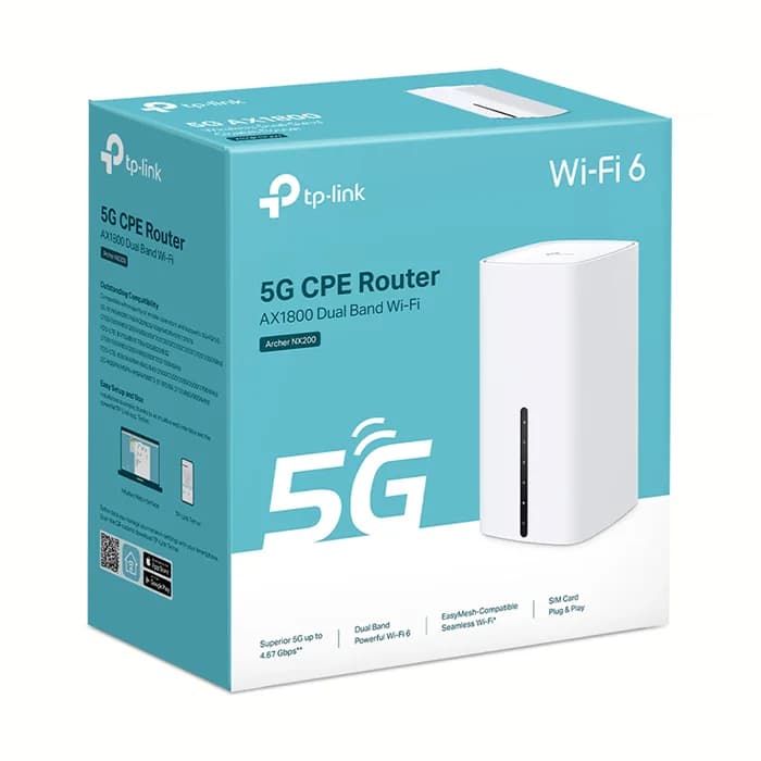 مودم روتر 5G بی سیم و دوباند AX1800 تی پی لینک مدل Archer NX200 — تصویر ۸