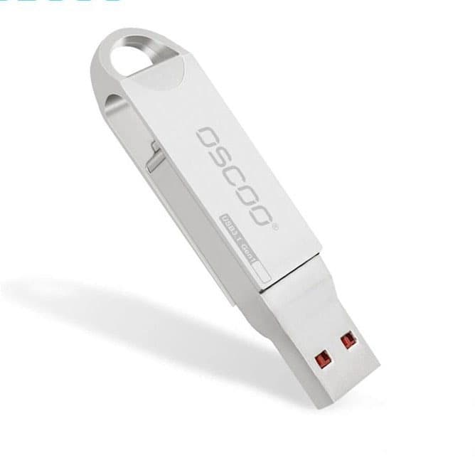 فلش مموری اسکو OSCOO CU-002 USB3.1 Type-C 128G — تصویر ۳