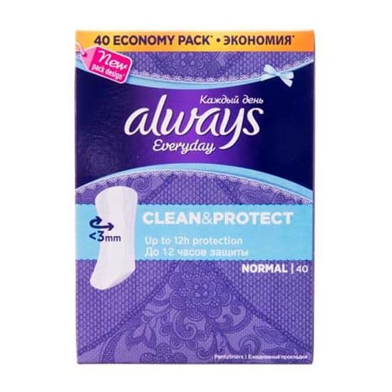 پد روزانه الویز Always مدل clean & protect