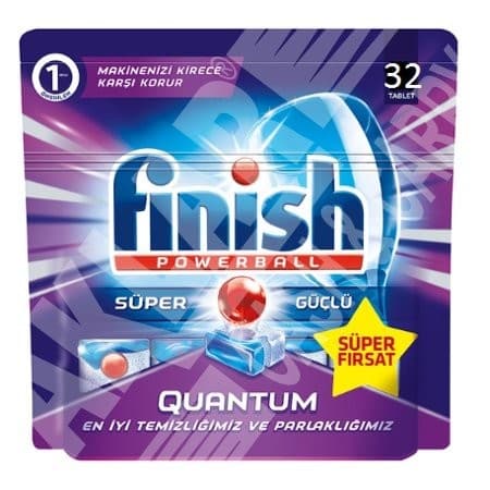 قرص ماشین ظرفشویی فینیش finish مدل Quantum (32 Tablet)