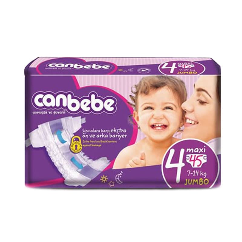 پوشک نوزاد Canbebe سایز 4