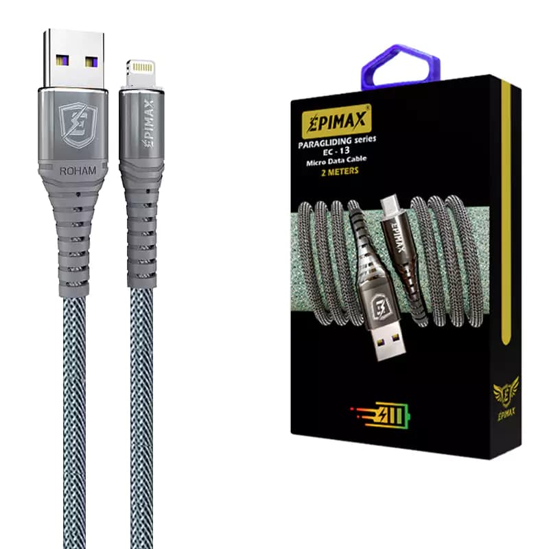 کابل شارژ آیفون پاراگلایدر EPIMAX EC-15 2M