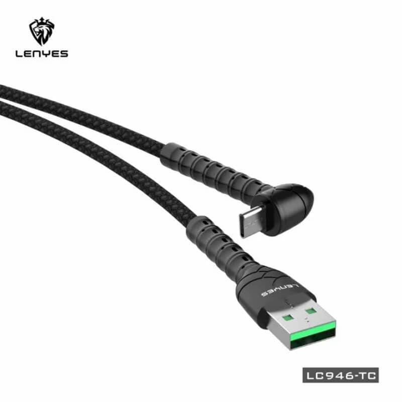 کابل شارژ تایپ سی LENYES LC946-TC — تصویر ۶
