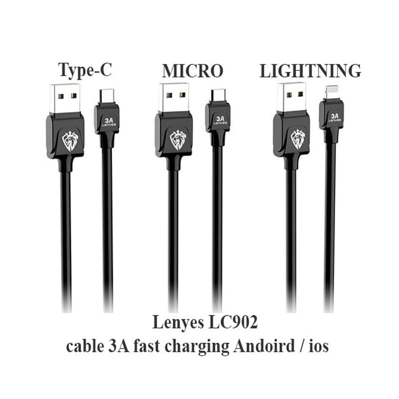 کابل شارژ آیفون LENYES LC902 — تصویر ۵