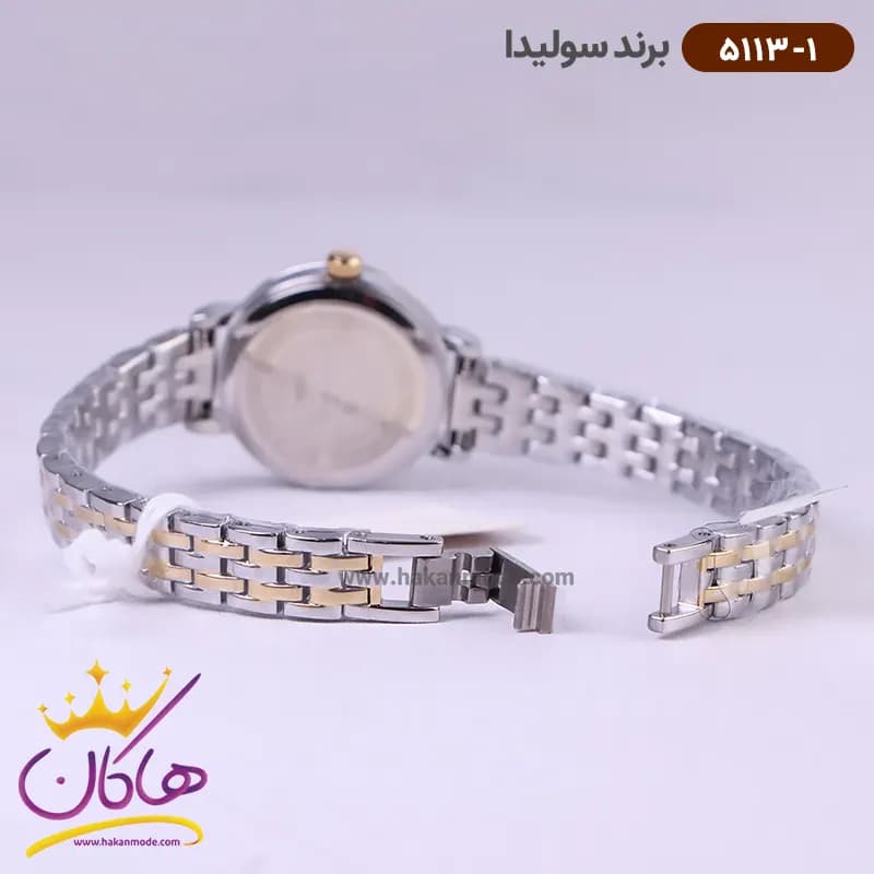 ساعت سولیدا زنانه بند استیل 5113/1 — تصویر ۳
