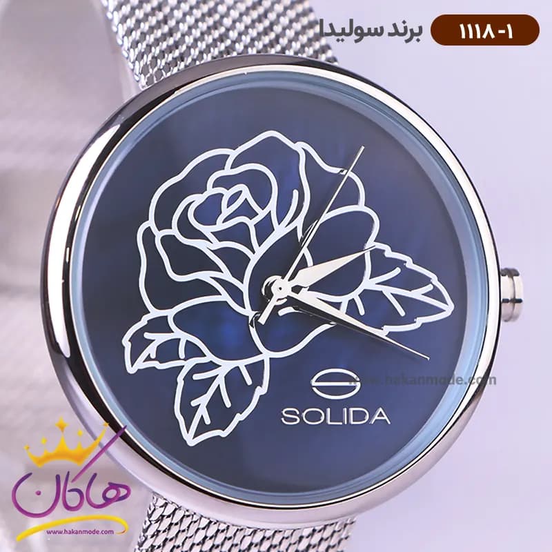 ساعت سولیدا زنانه بند استیل 1118/1 — تصویر ۲