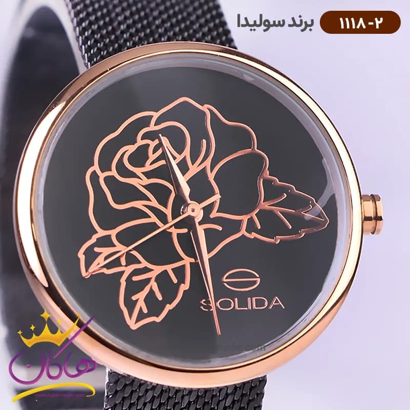 ساعت سولیدا زنانه بند استیل 1118/2 — تصویر ۲