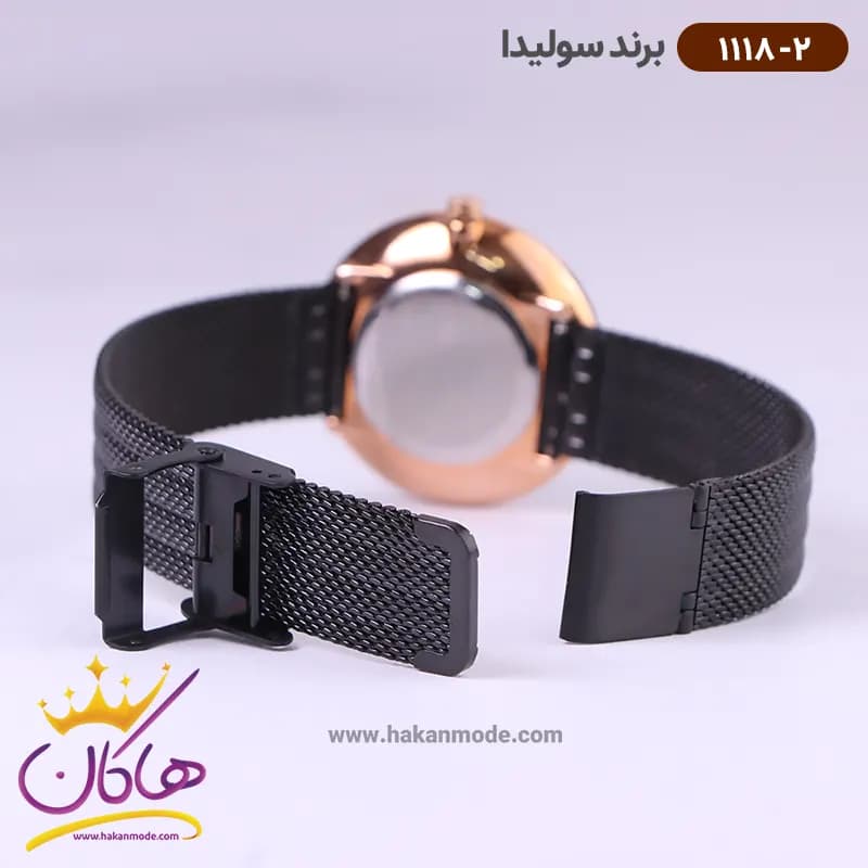 ساعت سولیدا زنانه بند استیل 1118/2 — تصویر ۳