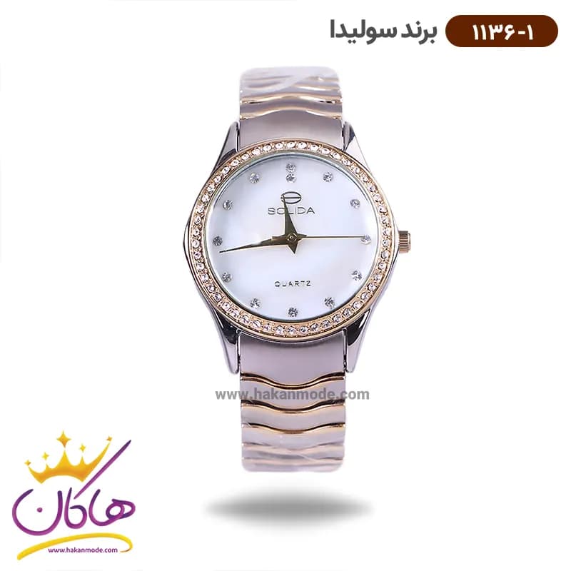 ساعت سولیدا زنانه فلزی 1136/1