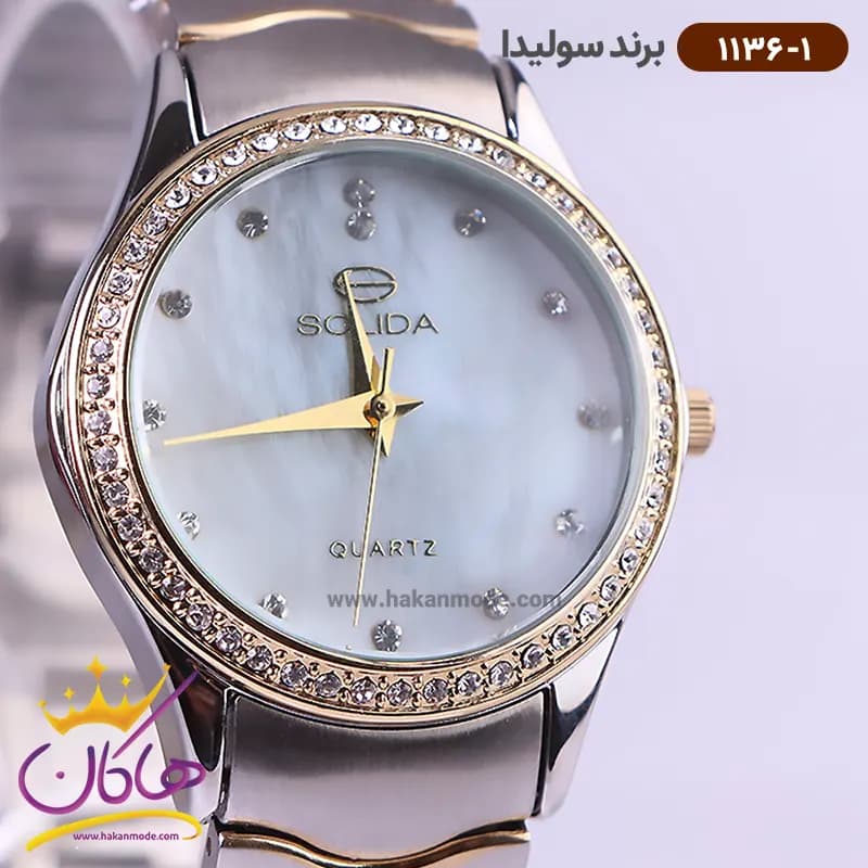 ساعت سولیدا زنانه فلزی 1136/1 — تصویر ۲