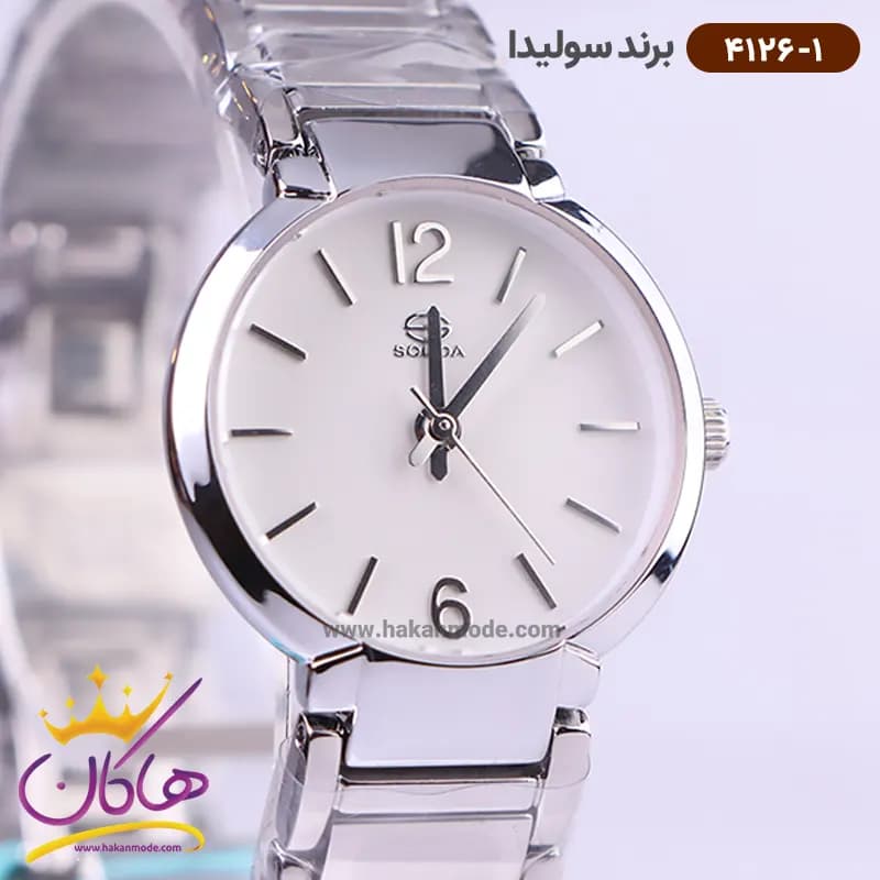 ساعت سولیدا زنانه بند استیل 4126/1 — تصویر ۲