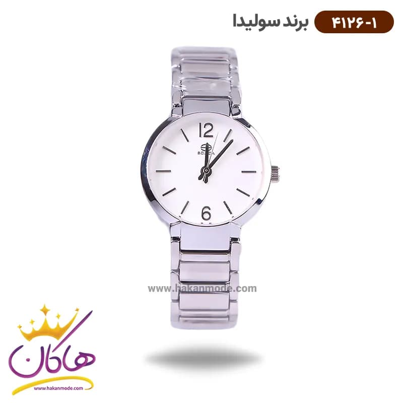 ساعت سولیدا زنانه بند استیل 4126/1