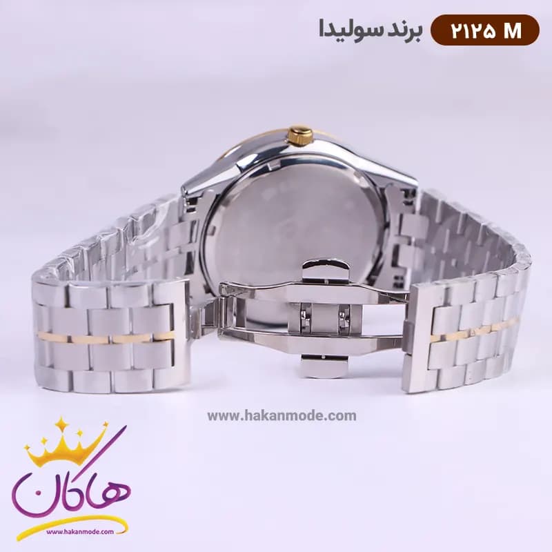 ساعت سولیدا مردانه فلزی 2125/1 — تصویر ۳