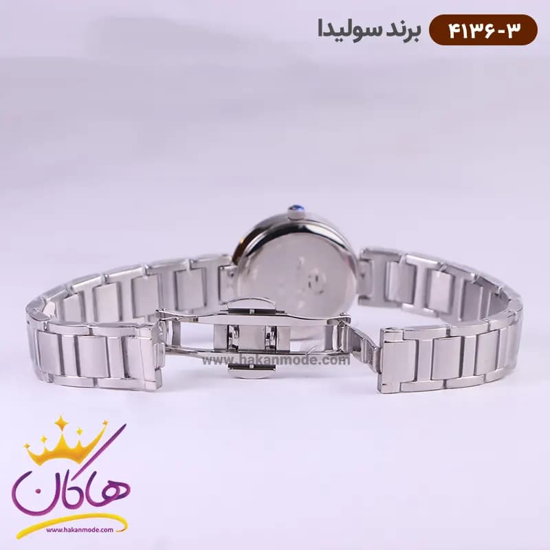 ساعت سولیدا زنانه بند استیل 4136/3 — تصویر ۳