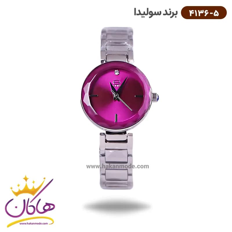 ساعت سولیدا زنانه بند استیل 4136/5