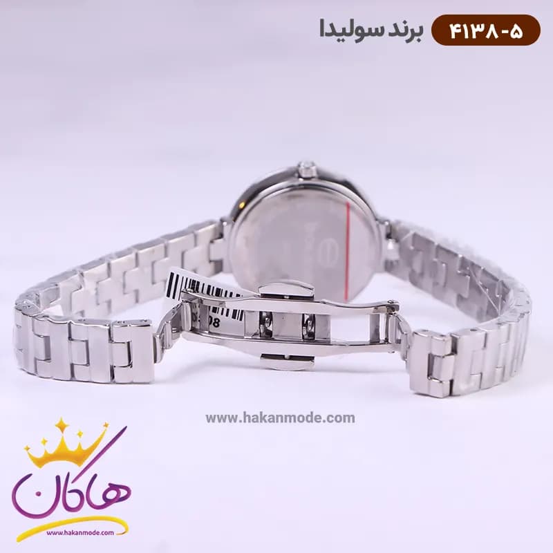 ساعت سولیدا زنانه بند استیل 4138/5 — تصویر ۳