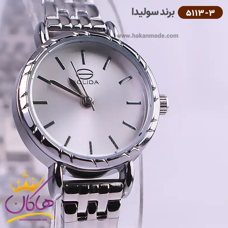ساعت سولیدا زنانه بند استیل 5113/3 — تصویر ۲