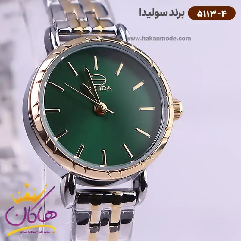 ساعت سولیدا زنانه بند استیل 5113/4 — تصویر ۲