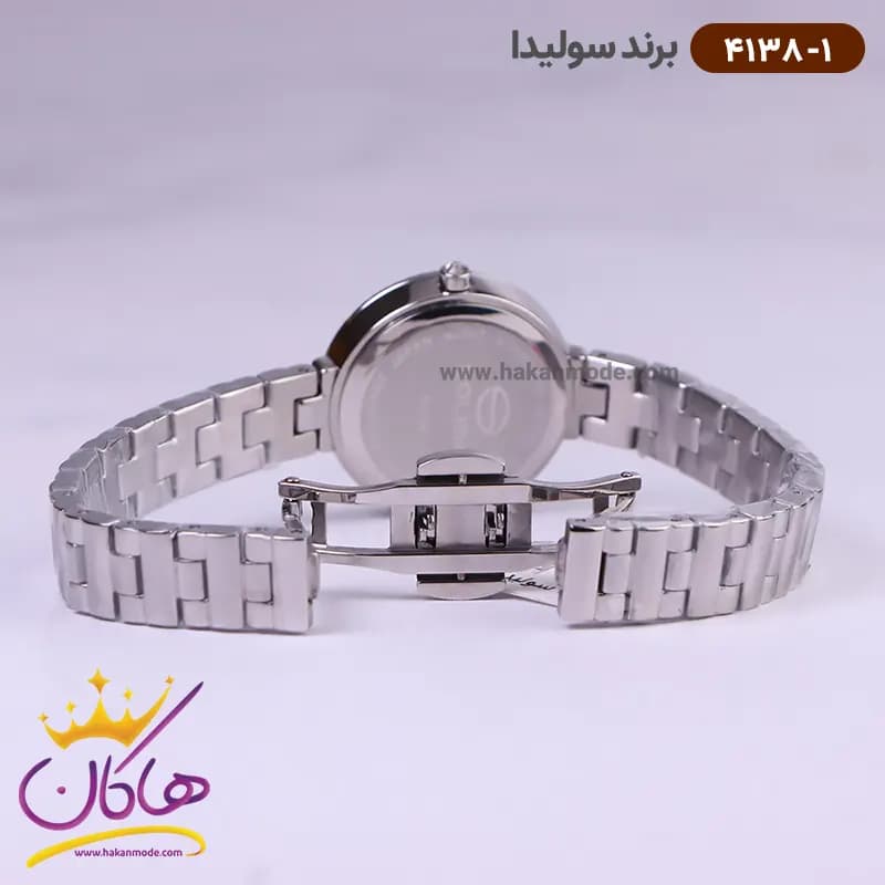 ساعت سولیدا زنانه بند استیل 4138/1 — تصویر ۳