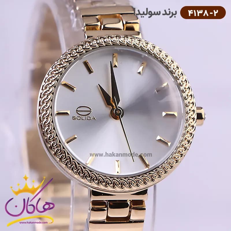 ساعت سولیدا زنانه بند استیل 4138/2 — تصویر ۲