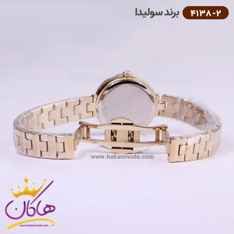 ساعت سولیدا زنانه بند استیل 4138/2 — تصویر ۳