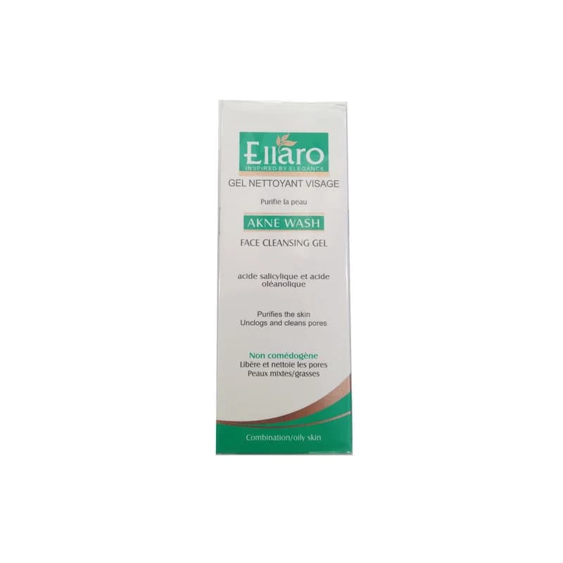 ژل شستشوی صورت الارو مدل AKNE WASH تحت لیسانس حجم 150 میلی لیتر — تصویر ۲
