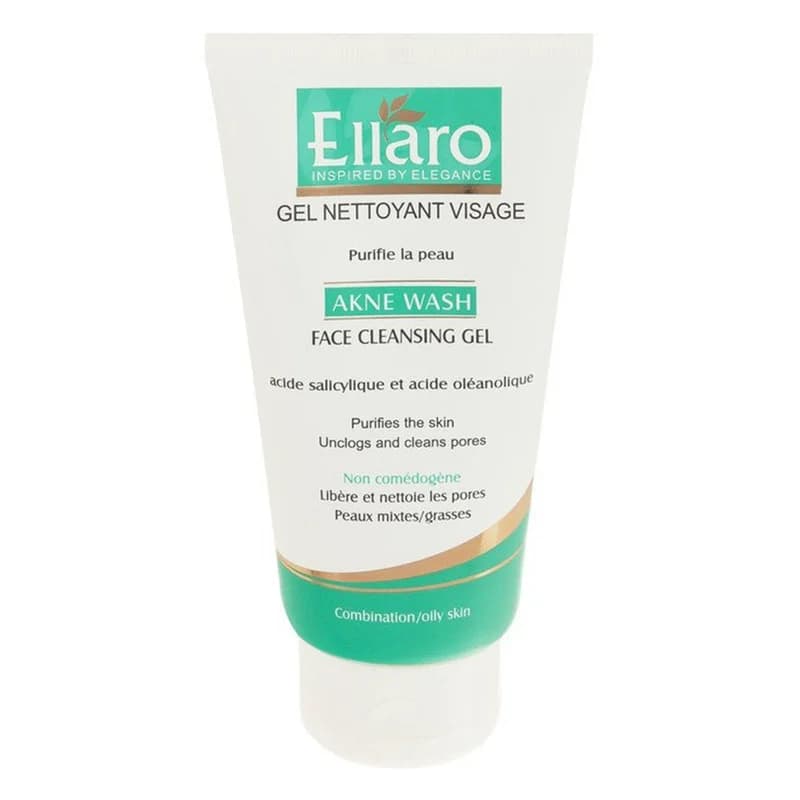 ژل شستشوی صورت الارو مدل AKNE WASH تحت لیسانس حجم 150 میلی لیتر — تصویر ۵