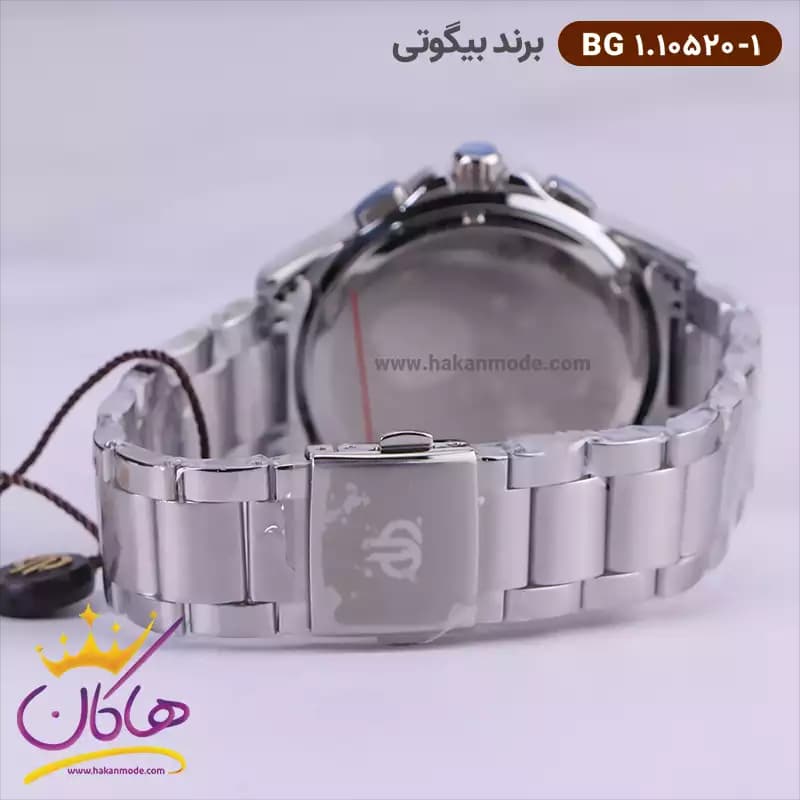 ساعت مچی بیگوتی مردانه فلزی دو زمانه کد BG.1.10520-1 — تصویر ۴