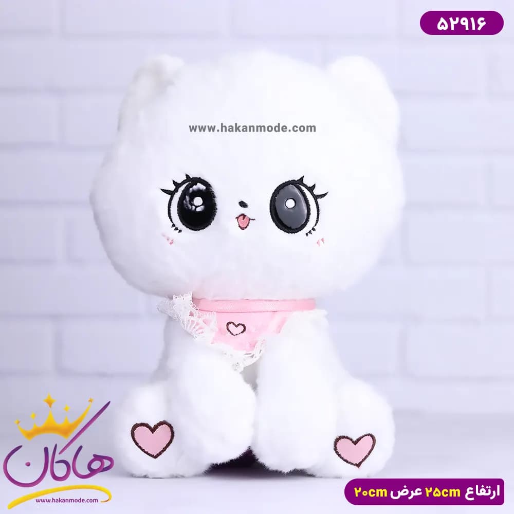 عروسک پولیشی گربه ملوس | کد 52916 — تصویر ۲